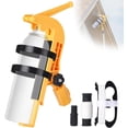 thumbnail image 1 of Spray Can Extension Pole Adaptor, Adjustment Spray Holder Adapter for Wasps/Hornets Spray with Long Range, Spray Pole Fit for Aerosol Can and Powder Duster, Spray Paint, Tree Cleaner Spray (Yellow), 1 of 8
