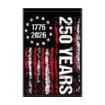 thumbnail image 4 of 250 Years America Flag, 18*12 In US 250th Anniversary Flags 1776-2026 Merchandise Banner, 250 Anniversary USA Flag with Grommets, Outdoor Patriotic Yard Décor, 4 of 7