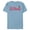 Ocean Blue, variant on Disney Mickey & Minnie Valentine's Day Script Logo Trip - Short Sleeve Blended T-Shirt for Adults - Customized-Ocean Blue