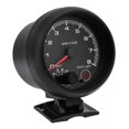 thumbnail image 1 of 3.75" Car Modified Instrument Black Blue Light Tachometer 0-8000 Pointer Tachometer, 1 of 4