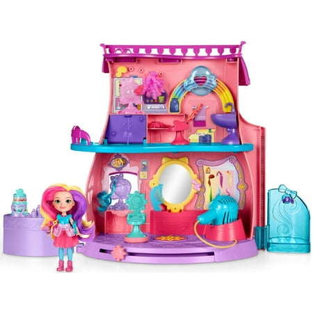 Nickelodeon Sunny Day's Fan-tastic Salon Playset, Doll, & Styling