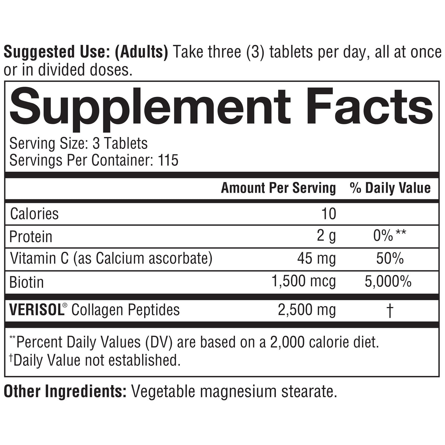 youtheory Concentrated Collagen With Verisol, 345 Count