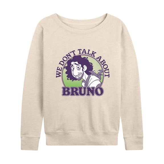 Disney's Encanto - Don't Talk About Bruno - Women's Lightweight French Terry Long Sleeve Shirt