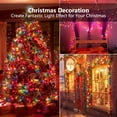 thumbnail image 4 of Luces de Navidad ODEETRONIC Multicolor 6.6 m 100 Bombillas 120V, 4 of 7
