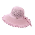 thumbnail image 2 of SPRING PARK Sun Visors for Women Hollowed-out Sun Protection Hat Beach Sun Hats Packable Straw Cap, 2 of 8