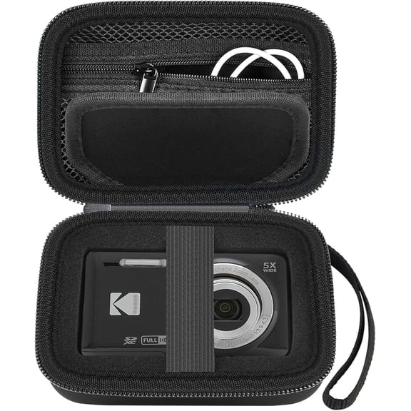 Case for Kodak PIXPRO FZ55, 45, 53, 43, WPZ2 Digital Camera, with Storable Divider for Memory Cards- Box Only