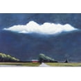 thumbnail image 2 of Romm, Steven 18x13 White Modern Wood Framed Museum Art Print Titled - Going To Sag Harbor, 2 of 4