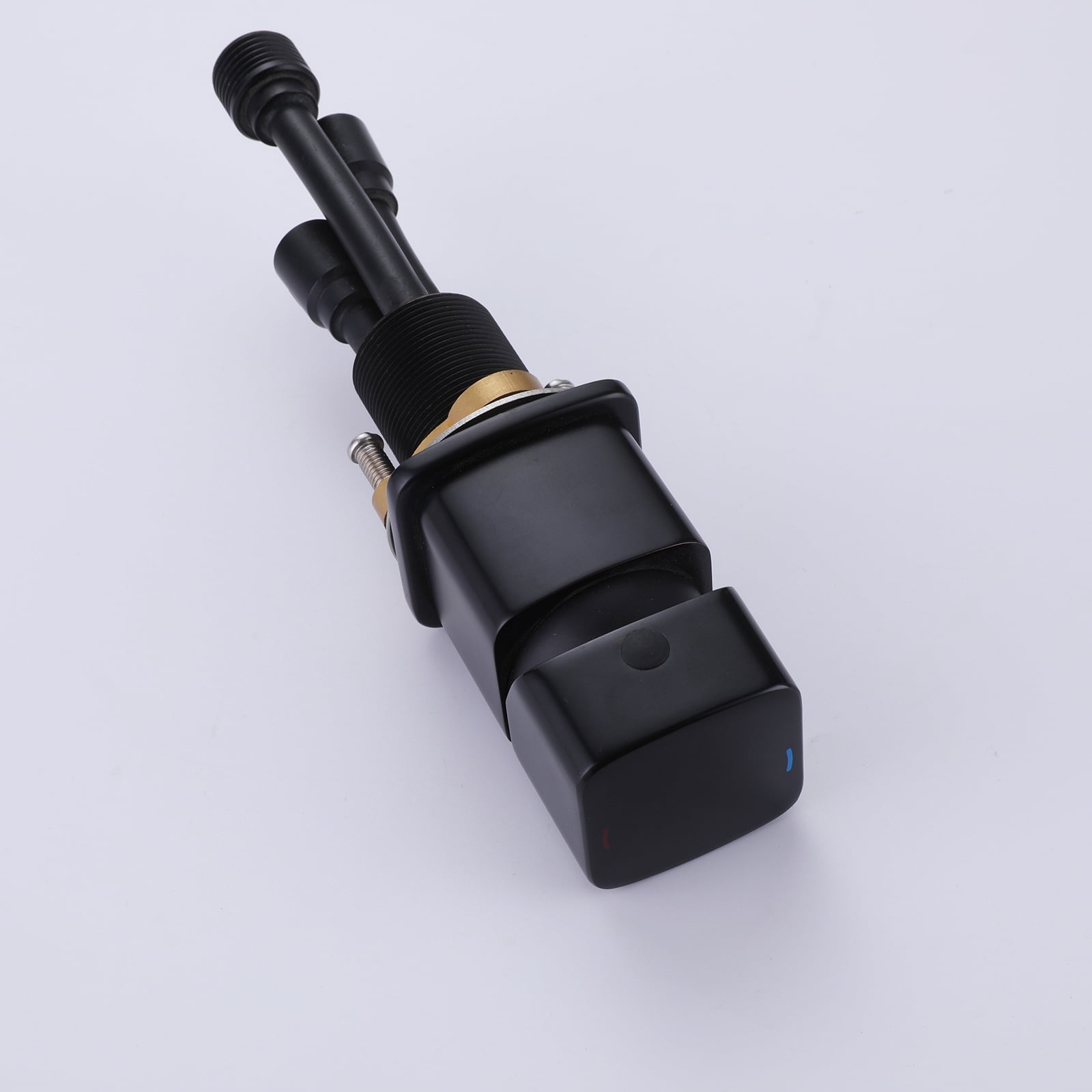 Four Holes Bathroom Bathtub Faucet, Deck Mounted Tub Faucet with Hand Shower
