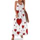 thumbnail image 1 of Vestido sin mangas con estampado de corazón de San Valentín Ropa estética vestidos mujer verano, 1 of 7