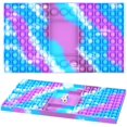 thumbnail image 1 of Big Jumbo Pop Its It Fidget Gigante Mega Push Bubble Popit Poppet Popper Figet Grande Enorme Rainbow Poppit Pop-It Popet Juego Tablero de ajedrez Sensory Figette para niños Adultos Xemadio WMCH-525, 1 of 7