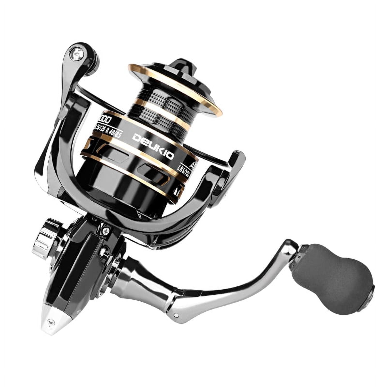 Spinning Reels 12KG Max Drag Carrete de pesca 5.2:1 Metal Handle Fishing Reel Coils Saltwater Reel for Fishing Accessories 2023