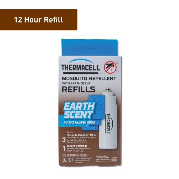 Thermacell Earth Scent Mosquito Repellent Refills, 12Hours