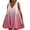 Gradient, variant on LIaqionyy Women's Gradient Mini Dress V Neck Pleated Dresses Loose Sleeveless Pullover Dress for Summer Beach