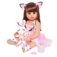 thumbnail image 1 of Muñeca Reborn de silicona MNMJ, realista, 55 cm, cuerpo completo, 1 of 7