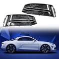 thumbnail image 4 of 2 Pcs Grille Antibuée Lumineuse pour A4 B9 8W0807681F 2016, Placage Électrolytique, 4 of 8
