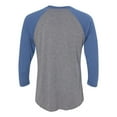 thumbnail image 2 of Next Level Unisex Triblend Three-Quarter Sleeve Raglan, 2 of 4