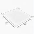 thumbnail image 3 of Sorra Home Beige Bristol Indoor/Outdoor Fade-Resistant Cushion, 3 of 4