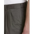thumbnail image 3 of Harbor Bay by DXL Men's Big and Tall  Big and Tall Men's Waist-Relaxer Pleated Shorts, Charcoal, 50W, Long, 3 of 6