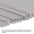 thumbnail image 3 of Uxcell PLA Filament Refills for 3D Printing Pen 10inch Length 40pcs Light Grey, 3 of 5
