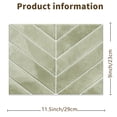 thumbnail image 5 of DEWOO 10 Sheets Thicker Herringbone Peel and Stick Backsplash, 11.5”×9” Stick on Wall Tiles, Self Adhesive Tile Sticker for Kitchen Backsplash and Bathroom, Beige Gray, 5 of 15
