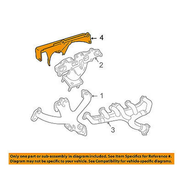 Jeep CHRYSLER OEM Wrangler Exhaust ManifoldManifold Heat Shield