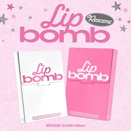 Rescene - Lip Bomb - Random Cover - incl. Photobook, 2 Photocards, Group Poster Tattoo Sticker - Music & Performance - CD