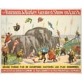 thumbnail image 3 of Anonymous 14x12 Black Modern Framed Museum Art Print Titled - The Barnum and Bailey Greatest Show on Earth: the Largest and Most Magnificent Entertainment Institute in the World (1898), 3 of 5