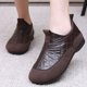 thumbnail image 1 of Xucatan Women's Puffy Low Booties, Slip On Winter Snow Boots with Fleece Lining & Memory Foam, Lightweight Warm Indoor Outdoor Shoes Gift, 1 of 7