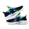 thumbnail image 6 of Coolcustomize Men's Color Splash Design Running Shoes | Lightweight Comfortable Footwear with Midsole Suspension Technology, Trendy Gym & Street Style Trainers, Fabric Upper, EVA Sole Running Shoes, 6 of 8