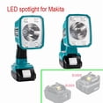 thumbnail image 2 of Car Working Lamp Li-ion Battery Adapter USB Charger Outdoor Work Light For Bos*ch 18V Battery BAT609, 2 of 6