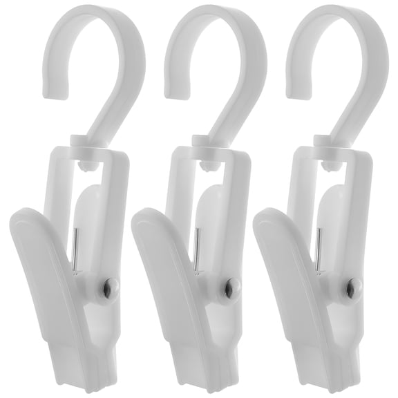 LAMIRO Clothes Hanging Clips Plastic Laundry Hooks Clothespins Travel Cloths Clips for Clothing Pin Pegs Kit Hanger Windproof