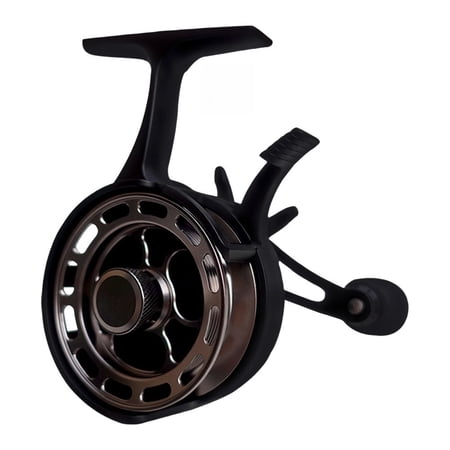 Wofarmy Quick Release Reel Ice Fishing Wheel Metal Spool Casting Fishing Reel Aluminium Alloy 3+1 Metal Bait Casting Reels Black Left Hand