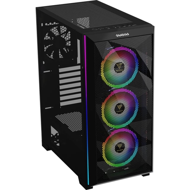 Gabinete Gamer Gamdias ATHENA M2 ELITE RGB Cristal Templado
