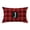 J, variante sur BJUTIR Taie d'Oreiller en Soie pour Hommes Taie d'Oreiller en Microfibre avec Fermeture Éclair Housses de Coussin de Noël 12x20 Alphabe Housse de Coussin Lettre Rouge Housse de Coussin de Canapé Décoration Intérieure pour Extérieur