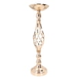 thumbnail image 2 of Soporte De Velas, Adorno De Velas De Metal De Lujo Iron Twisted Corded Cordel Stand, Candlestick Suptor Para Decoraciones De Bodas Para Fiestas En Casa, 2 of 7