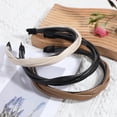 thumbnail image 3 of 3 PCS bandas de cuero antideslizantes para mujeres, banda para la cabeza trenzada para mujeres, banda para la cabeza trenzada boho, accesorios para el cabello para mujeres, 3 of 4