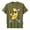 #01-Army Green, variant on Kids Boy Girls Baseball Shirt Baseball Team Graphic T-Shirt Base Ball Fans Tees Game Day Outfit Top Size 4-5 Years, Beige