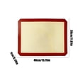 thumbnail image 3 of Silicone Baking Mat, 16X12 Inch Non Stick Baking Sheet, Silicone Baking Mats for Oven, Non Toxic Baking Sheet, Heat Resistant -Grade Mat for Even Baking and Effortless Cleanup of, 3 of 6