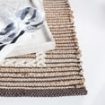 thumbnail image 3 of SAFAVIEH Natural Fiber Marissa Geometric Area Rug, Natural/Ivory, 6' x 6' Square, 3 of 8