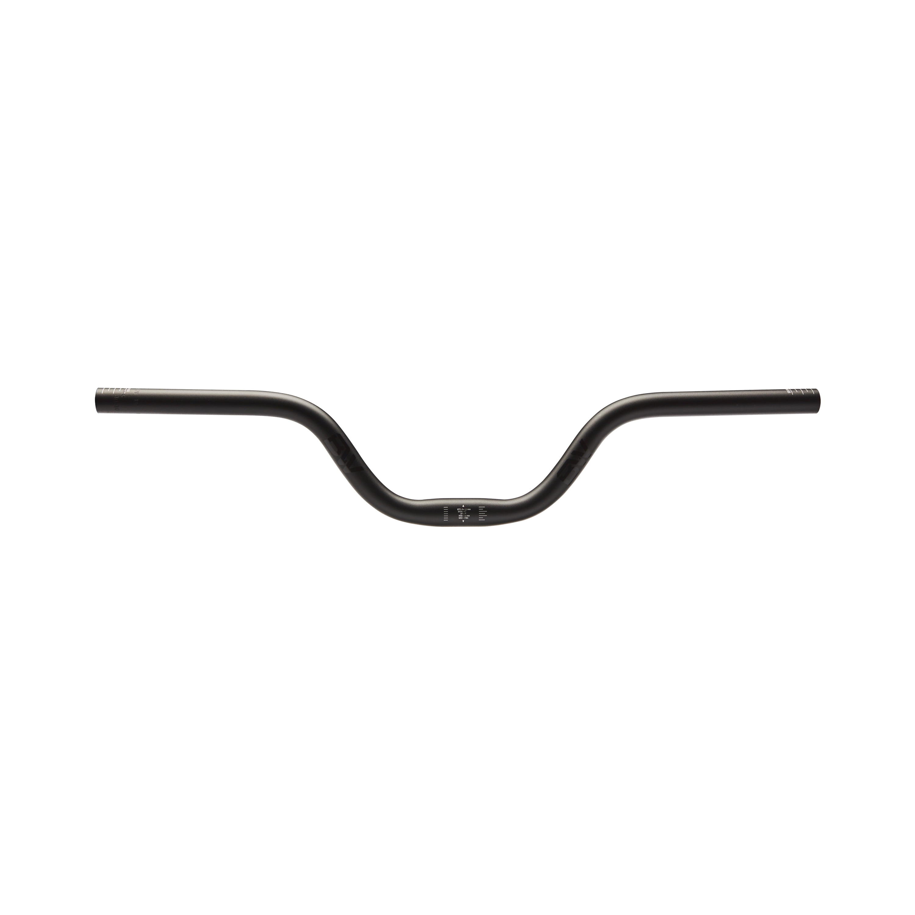 BW 100mm Riser Handlebar Fits Mountain and Hybrid Bikes with 25.4mm