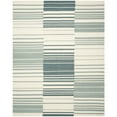 thumbnail image 4 of SAFAVIEH Kilim Caiside Abstract Wool Area Rug, Blue/Ivory, 4' x 6', 4 of 4