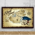 thumbnail image 1 of Pirate Birthday Party Decoration Supplies Disposable Tableware Set Pirate Treasure Map Backdrop Cup Birthday Party For Boys Kid, 1 of 5
