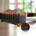 thumbnail image 6 of Innoflame 21" Electric Fireplace Log Set, Fireplace Insert with Realistic Flame, Adjustable Flame Brightness, Thermostat, 9H Timer, Remote Control, Overheating Protection, 1400W, 6 of 9