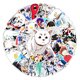 thumbnail image 1 of Pegatinas Gintamas Anime de vinilo impermeable, 50 unidades/paquete, 1 of 3