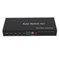 thumbnail image 1 of HD Multimedia Interface 4x1 Switcher, PCM Sound Formats 4 in 1 Out HD Multimedia Interface Splitter Support HDCP 2.2  for Computers EU Plug,UK Plug,US Plug, 1 of 7