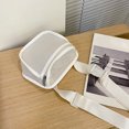 thumbnail image 2 of Bolsa de pecho para mujer riñonera transparente de PVC funda para teléfono monedero deportivo de viaje Sywqhk Para Estrenar, 2 of 9