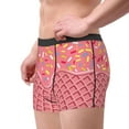 thumbnail image 4 of Junzan Chocolate With Flowing Cream Mens Underwear Boxer Briefs For Men’s - Xx-Large, 4 of 9