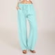 thumbnail image 1 of WILLBEST Pantalones Casuales para Mujer, Anchos, Largos, con Cordón, Cintura Elástica, Pantalones Casuales de Pierna Lisa para Mayor Comodidad y Estilo. Extra Grande, 1 of 6