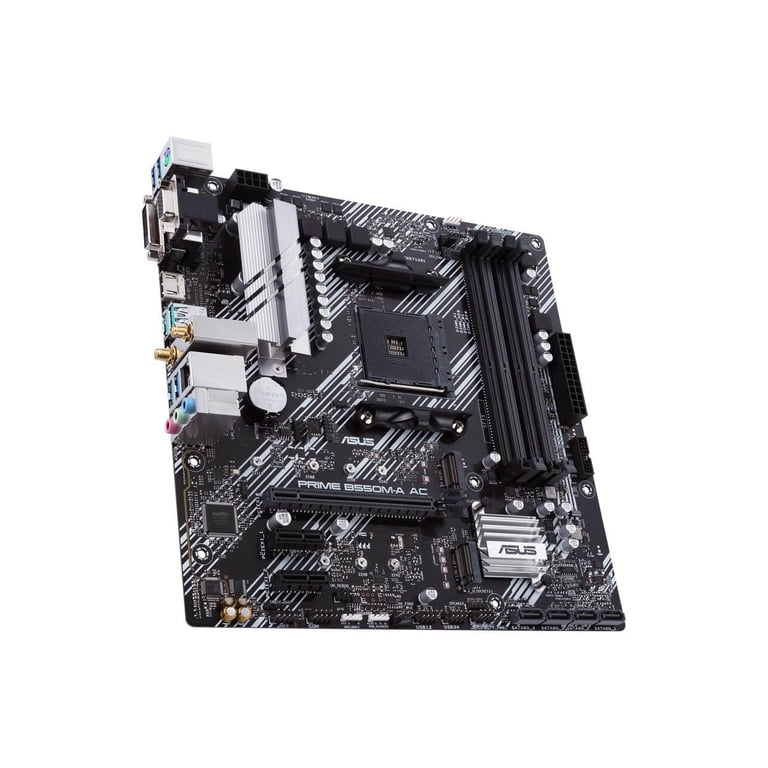ASUS PRIME B550M-A AC AM4 AMD B550 SATA 6Gb/s USB 3.0 HDMI Micro