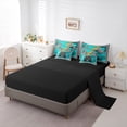 thumbnail image 5 of Castle Fairy Car Flag Bedding Comforter Set,Vintage Geometric Plaid Full Bedding Set, 5 of 8